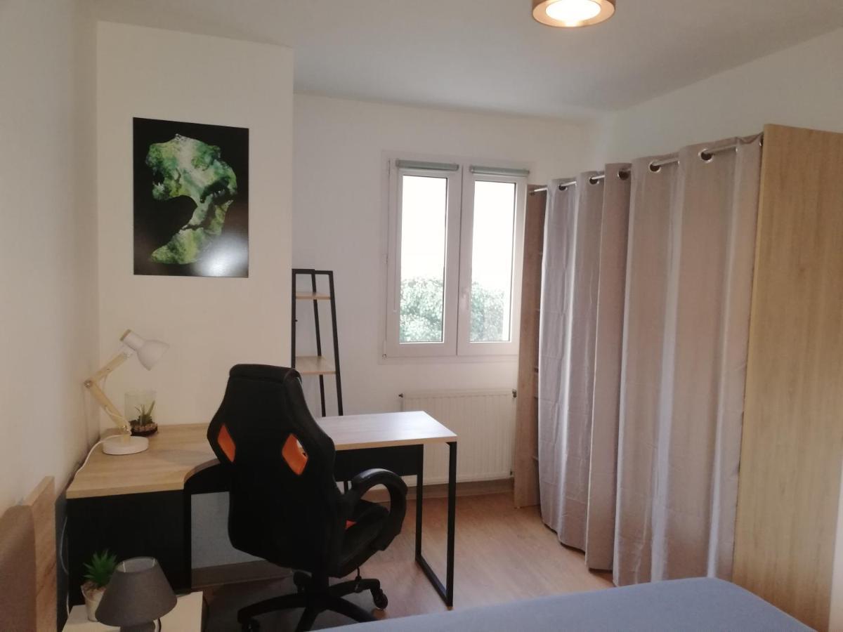 Ferienwohnung Grand T3 Avec Clim, Parking Et Terrasse Privative - Agen Exterior foto
